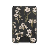 Nightbloom Gold Chrome Floral MagSafe Wallet