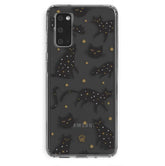 Black Cat Clear Samsung Galaxy Case