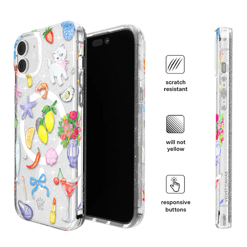 Dolce Vita Glitter iPhone Case