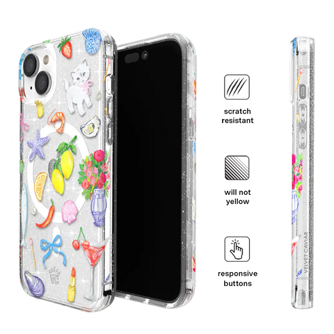 Dolce Vita Glitter iPhone Case