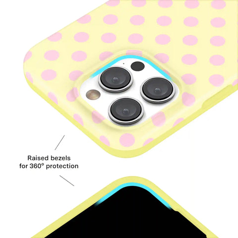 Buttercream Polka Dot iPhone Case