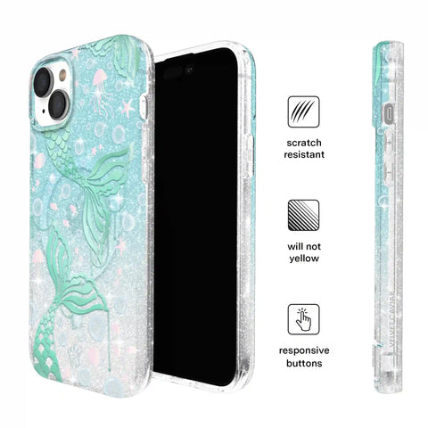 Mermaid Glitter Holo iPhone Case