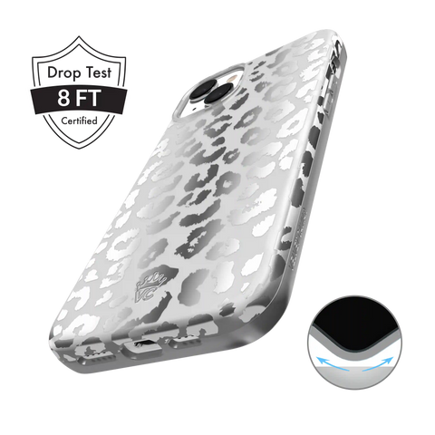 Chrome Leopard iPhone Case