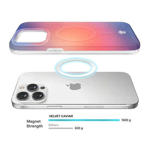 Sunset Glow Aura iPhone Case
