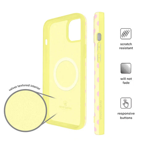 Buttercream Polka Dot iPhone Case