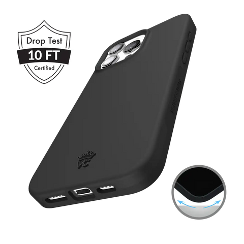 Just Black iPhone Case