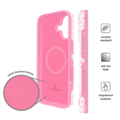 Dainty Pink Floral iPhone Case