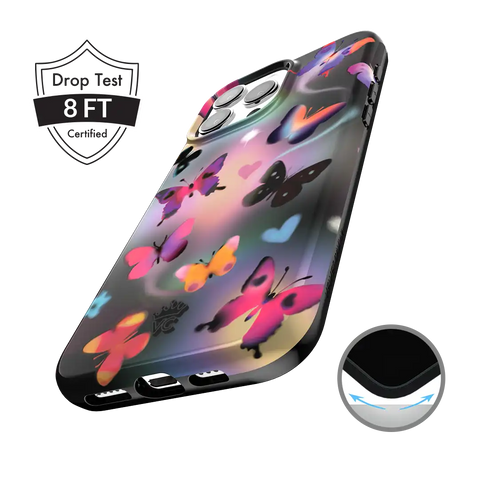 Aurora Butterfly iPhone Case