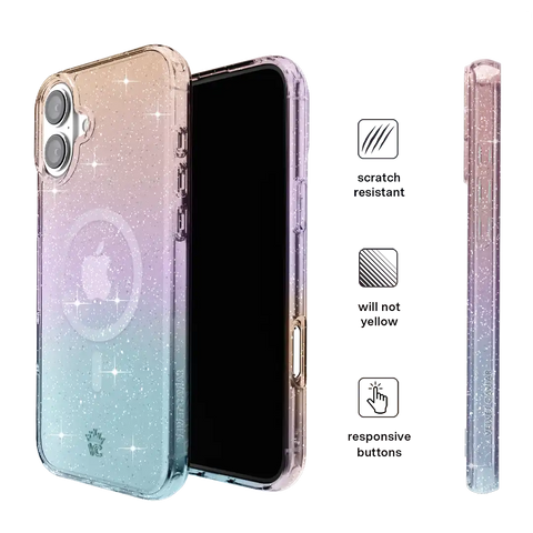 Ombre Stardust Glitter iPhone Case