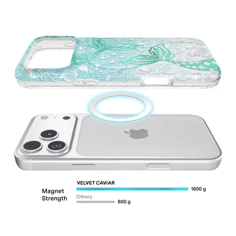 Mermaid Glitter Holo iPhone Case