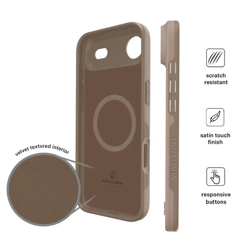 Cashmere Taupe iPhone Case