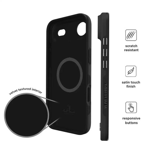 Just Black iPhone Case