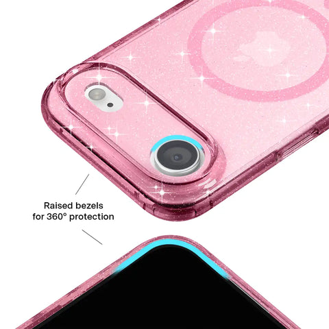 Pink Stardust Glitter iPhone Case