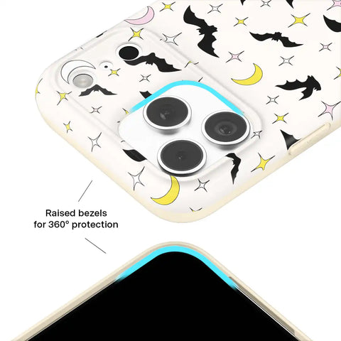 Witching Hour Bats iPhone Case