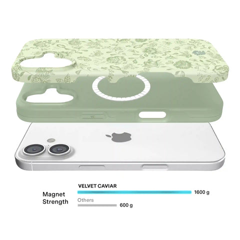 Storybook Sage Floral iPhone Case
