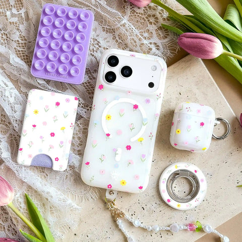 Dreamy Meadow Floral MagSafe Grip Ring