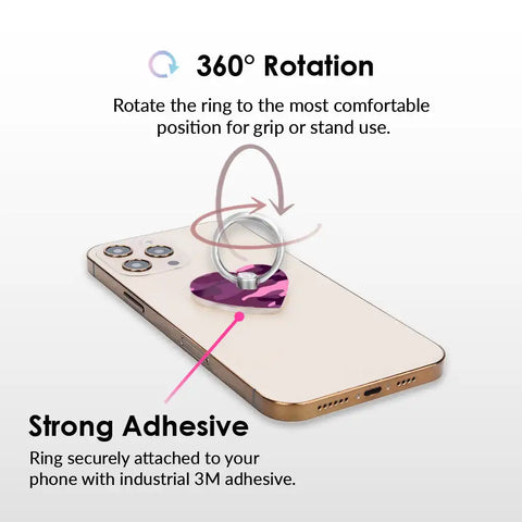 Magenta Camo Phone Ring