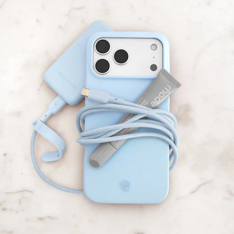 Whisper Blue Fast Charging Cable, 6ft USB-C