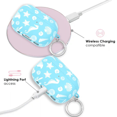 Aquamarine Holo AirPod Case