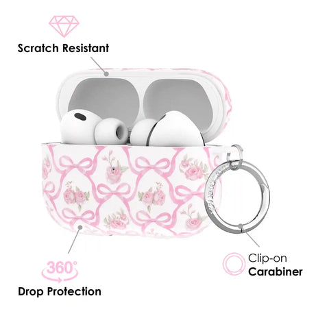 Lovely Pink Bows AirPod Case