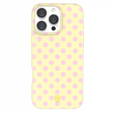 Buttercream Polka Dot iPhone Case