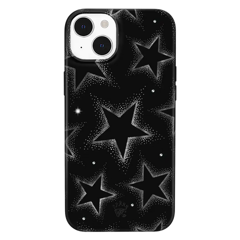Crystal Chrome Stars iPhone Case