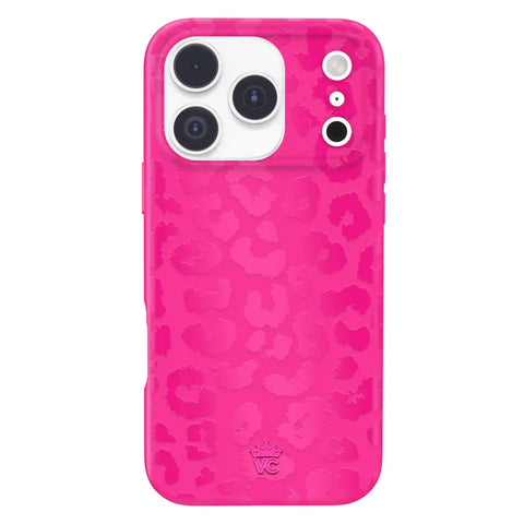 Even Hotter Pink Leopard iPhone Case