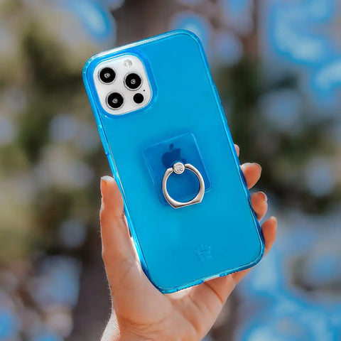 Neon Blue Phone Ring