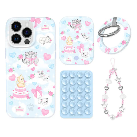Kitten Kisses iPhone Bundle Set - Grip