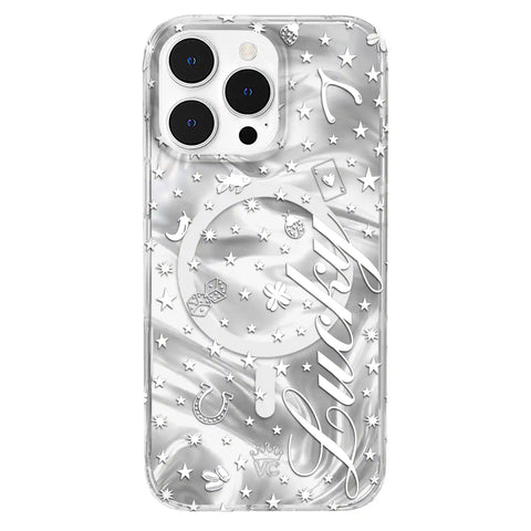 Lucky Girl Holo iPhone Case