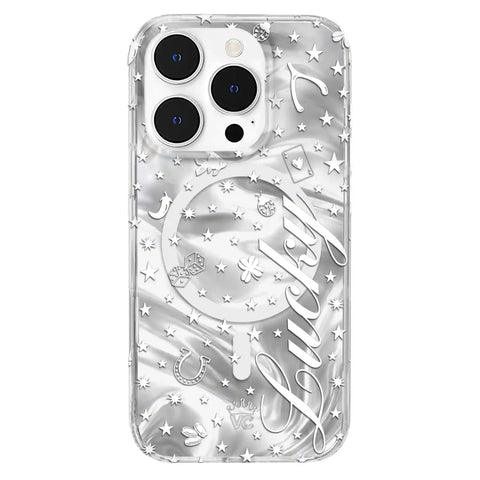 Lucky Girl Holo iPhone Case
