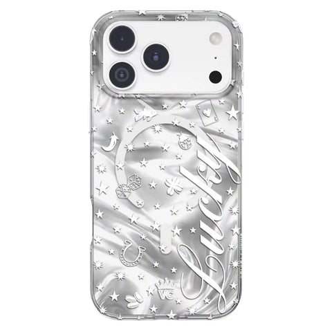 Lucky Girl Holo iPhone Case