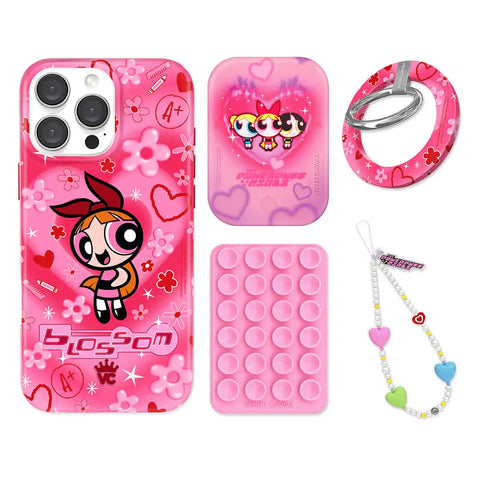 The Powerpuff Girls Blossom iPhone Bundle Set - Grip
