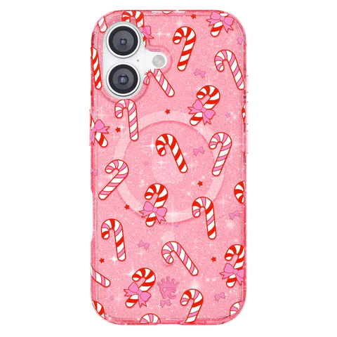 Pink Peppermint Princess iPhone Case