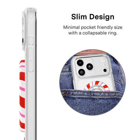 Peppermint Princess MagSafe Grip Ring