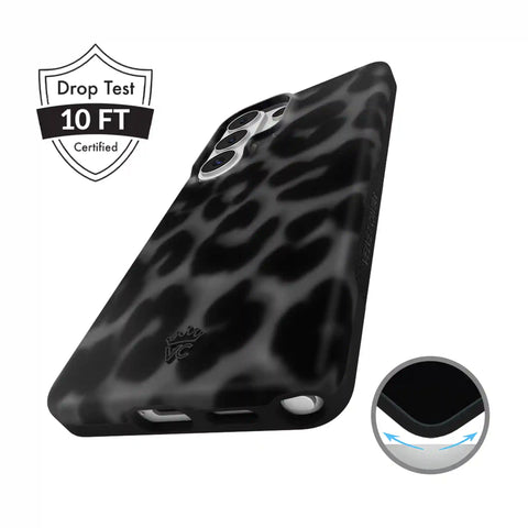 It Girl Black Leopard Samsung Case