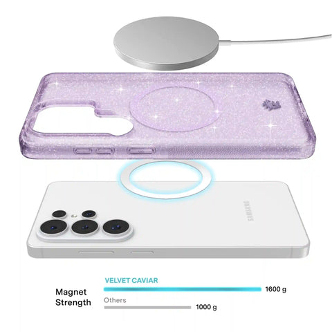 Lilac Stardust Samsung Case