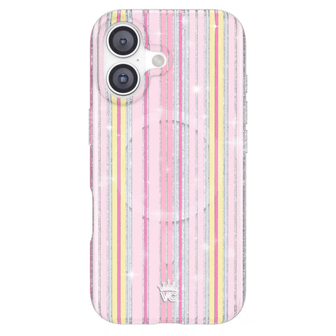 Sunkissed Stripes Glitter iPhone Case