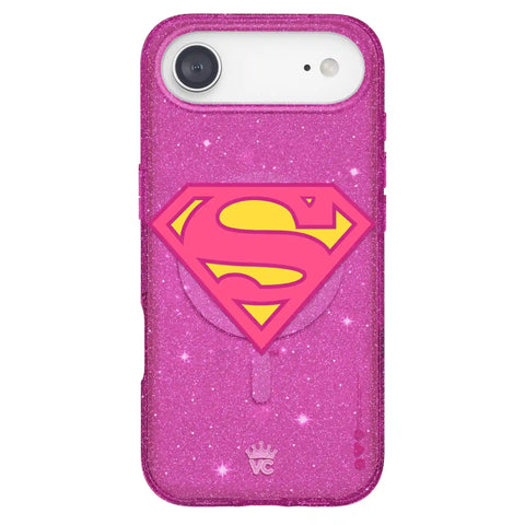 Supergirl Stardust Glitter iPhone Case