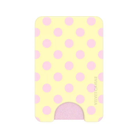 Buttercream Polka Dot MagSafe Wallet