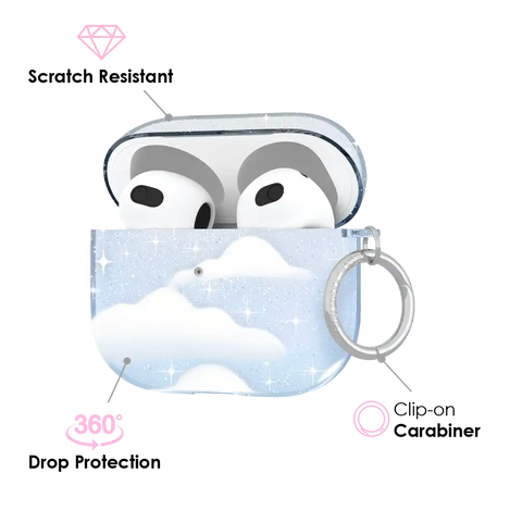 In the Clouds Stardust AirPod Case