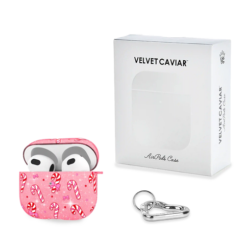 Pink Peppermint Princess AirPod Case