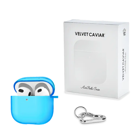 Neon Blue AirPod Case