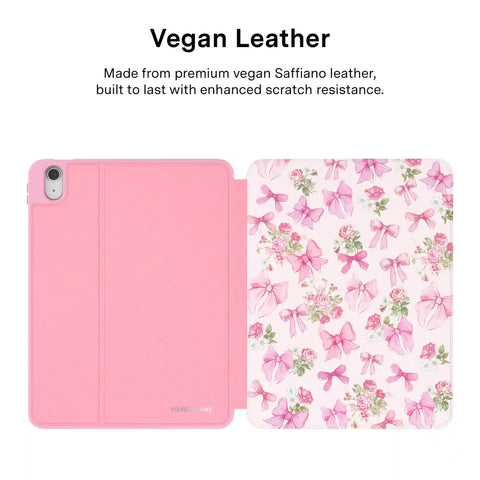 Posie Pink Bow iPad Case