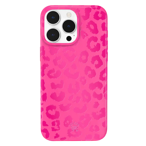Even Hotter Pink Leopard iPhone Case