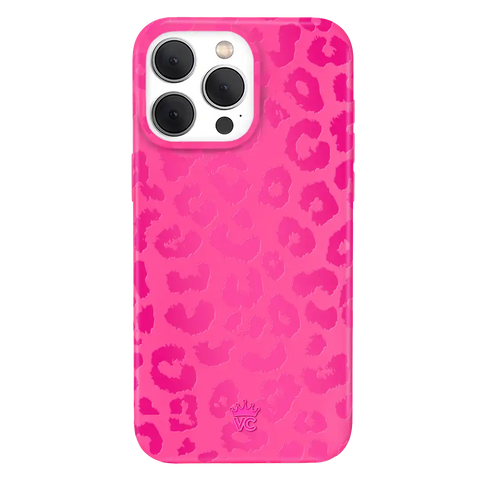 Even Hotter Pink Leopard iPhone Case