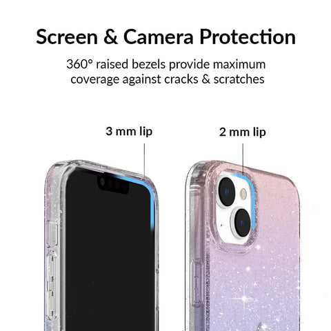 Ombre Stardust Glitter iPhone Case