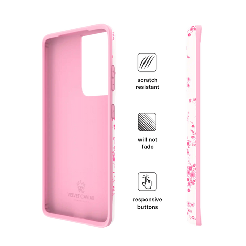 French Rose Floral Samsung Case