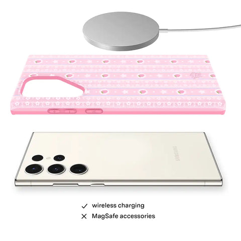 Strawberry Macaron Samsung Case