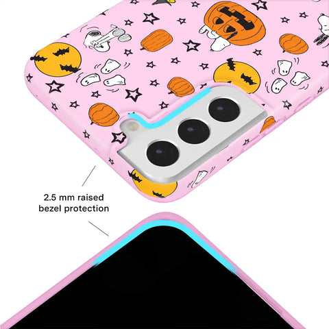 Snoopy Pink Pumpkins Samsung Case